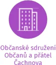 Občanské sdružení Občanů a přátel Čachnova, IČO: 22678581: vizualizace vztahů osob a společností