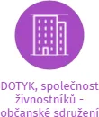 DOTYK, společnost živnostníků - občanské sdružení, IČO: 22670262: vizualizace vztahů osob a společností
