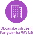 Občanské sdružení Partyzánská 563 MB, IČO: 22680918: vizualizace vztahů osob a společností