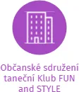Občanské sdružení taneční Klub FUN and STYLE, IČO: 22769218: vizualizace vztahů osob a společností