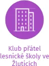 Klub přátel lesnické školy ve Žluticích, IČO: 22771557: vizualizace vztahů osob a společností