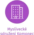 Myslivecké sdružení Komonec, IČO: 22744517: vizualizace vztahů osob a společností
