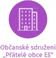 Občanské sdružení „Přátelé obce Eš”, IČO: 22711082: vizualizace vztahů osob a společností