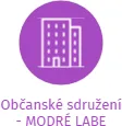 Občanské sdružení - MODRÉ LABE, IČO: 22712062: vizualizace vztahů osob a společností
