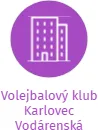 Volejbalový klub Karlovec Vodárenská, IČO: 22824782: vizualizace vztahů osob a společností