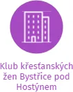Klub křesťanských žen Bystřice pod Hostýnem, IČO: 22824804: vizualizace vztahů osob a společností