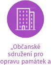 „Občanské sdružení pro opravu památek a záchranu kulturního dědictví”, IČO: 22861742: vizualizace vztahů osob a společností