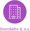 Dvorského 8, o.s., IČO: 22865241: vizualizace vztahů osob a společností