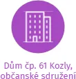 Dům čp. 61 Kozly, občanské sdružení, IČO: 22867741: vizualizace vztahů osob a společností