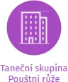Taneční skupina Pouštní růže, IČO: 22840052: vizualizace vztahů osob a společností