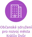 Občanské sdružení pro rozvoj města Králův Dvůr, IČO: 22875093: vizualizace vztahů osob a společností