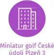 Miniatur golf České údolí Plzeň 3, IČO: 22861271: vizualizace vztahů osob a společností