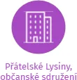 Přátelské Lysiny, občanské sdružení, IČO: 22898085: vizualizace vztahů osob a společností