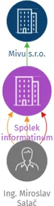 Spolek informatinum, IČO: 22837582: vizualizace vztahů osob a společností