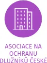 ASOCIACE NA OCHRANU DLUŽNÍKŮ ČESKÉ REPUBLIKY, IČO: 22858709: vizualizace vztahů osob a společností