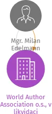 World Author Association o.s., v likvidaci, IČO: 22834745: vizualizace vztahů osob a společností