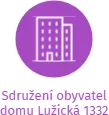 Sdružení obyvatel domu Lužická 1332, IČO: 22833773: vizualizace vztahů osob a společností