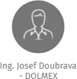 Ing. Josef Doubrava - DOLMEX, IČO: 22999680: vizualizace vztahů osob a společností