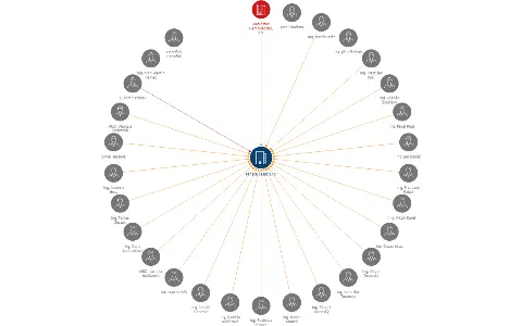 Pánská pasáž s.r.o., IČO: 24724882: vizualizace vztahů osob a společností