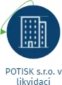 POTISK s.r.o. v likvidaci, IČO: 25749331: vizualizace vztahů osob a společností