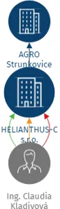 HELIANTHUS-C s.r.o., IČO: 25986341: vizualizace vztahů osob a společností