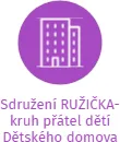 Sdružení RUŽIČKA-kruh přátel dětí Dětského domova Planá, IČO: 26525356: vizualizace vztahů osob a společností