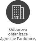 Odborová organizace Agrostav Pardubice, a.s., IČO: 26576635: vizualizace vztahů osob a společností