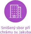 Smíšený sbor při chrámu sv. Jakuba, IČO: 26592541: vizualizace vztahů osob a společností