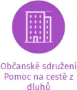 Občanské sdružení Pomoc na cestě z dluhů, IČO: 26566575: vizualizace vztahů osob a společností