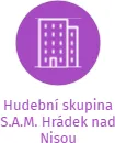 Hudební skupina S.A.M. Hrádek nad Nisou, IČO: 26543991: vizualizace vztahů osob a společností
