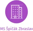 MS Špičák Zbraslav, IČO: 26535521: vizualizace vztahů osob a společností