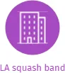LA squash band, IČO: 26638312: vizualizace vztahů osob a společností