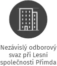 Nezávislý odborový svaz při Lesní společnosti Přimda a.s., IČO: 26624699: vizualizace vztahů osob a společností
