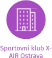 Sportovní klub X-AIR Ostrava, IČO: 26650576: vizualizace vztahů osob a společností