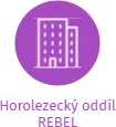Horolezecký oddíl REBEL, IČO: 26634856: vizualizace vztahů osob a společností