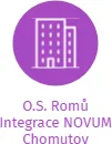 O.S. Romů Integrace NOVUM Chomutov, IČO: 26660580: vizualizace vztahů osob a společností