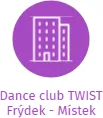 Dance club TWIST Frýdek - Místek, IČO: 26681650: vizualizace vztahů osob a společností