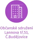Občanské sdružení Lannova tř.53, Č.Budějovice, IČO: 26645041: vizualizace vztahů osob a společností