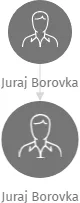 Juraj Borovka, IČO: 26776855: vizualizace vztahů osob a společností
