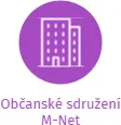Občanské sdružení M-Net, IČO: 26991241: vizualizace vztahů osob a společností