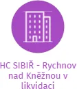 HC SIBIŘ - Rychnov nad Kněžnou v likvidaci, IČO: 27031624: vizualizace vztahů osob a společností