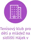 Tenisový klub pro děti a mládež na sídlišti Hájek v Třebíči, IČO: 27013197: vizualizace vztahů osob a společností