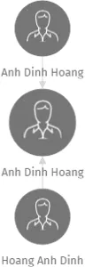 Anh Dinh Hoang, IČO: 27294927: vizualizace vztahů osob a společností