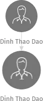 Dinh Thao Dao, IČO: 28058585: vizualizace vztahů osob a společností