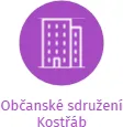 Občanské sdružení Kostřáb, IČO: 28556771: vizualizace vztahů osob a společností