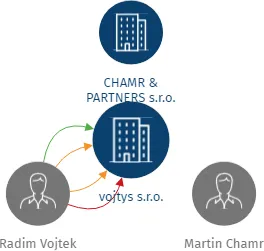 Vizualizace vztahů osob a společností - vojtys s.r.o.