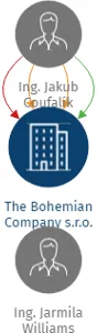Vizualizace vztahů osob a společností - The Bohemian Company s.r.o.