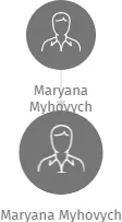 Maryana Myhovych, IČO: 28733525: vizualizace vztahů osob a společností