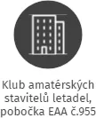 Klub amatérských stavitelů letadel, pobočka EAA č.955, IČO: 40228681: vizualizace vztahů osob a společností