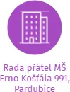 Rada přátel MŠ Erno Košťála 991, Pardubice, IČO: 42941725: vizualizace vztahů osob a společností